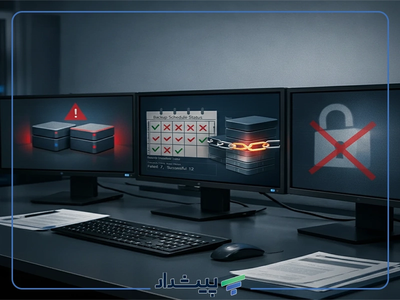 اشتباهات رایج در پشتیبان گیری دفاتر الکترونیک