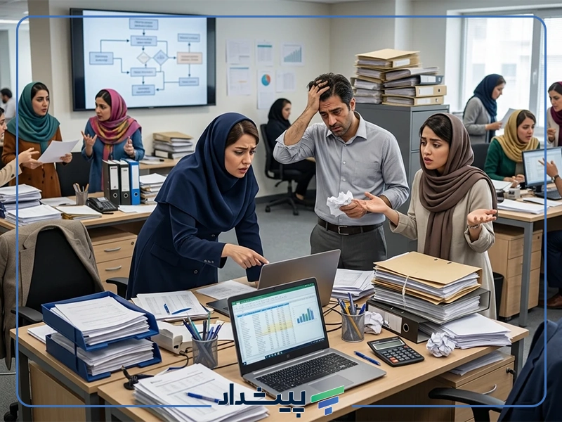 نشانه های ضعف در ساختار واحد مالی-پیشداد